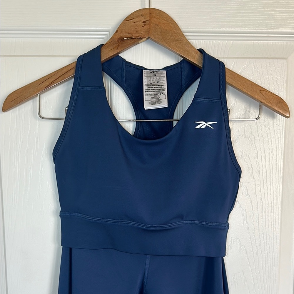 Reebok Navy Blue Athletic Jumpsuit